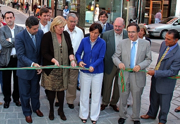 Momento de la inauguración