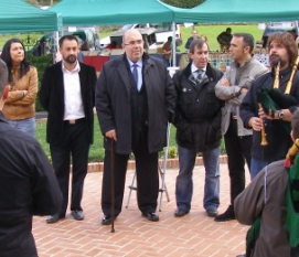 Jesús Oria inauguró el Mercado de Productos Típicos de los Valles Pasiegos