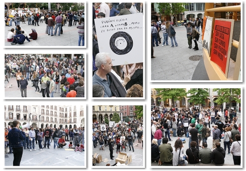 En las imágenes, diversos momentos de las convocatorias de Santander y Torrelavega