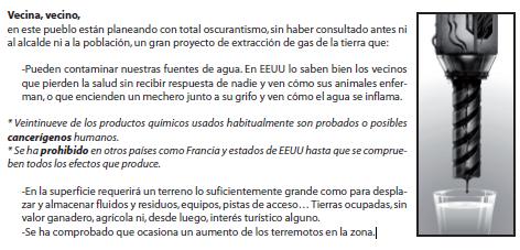 Detalle de la carta que están difundiendo entre los vecinos