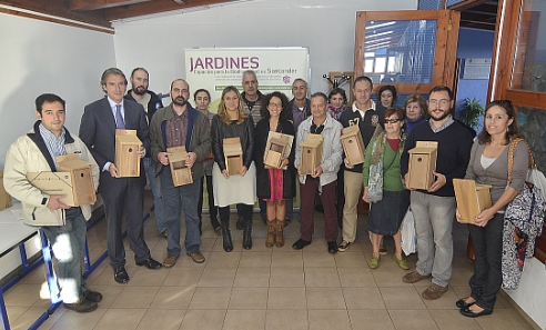  Entregadas las cajas nido a los integrantes de la Red de Jardines para la Biodiversidad