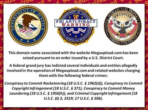  España, entre los países con más usuarios del portal Megaupload, cerrado por el FBI