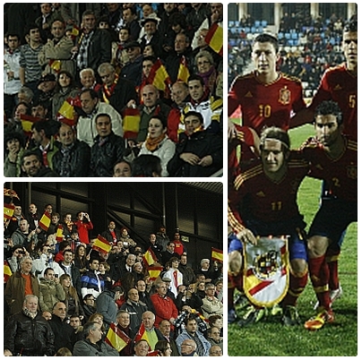 La selección olímpica española ganó a Egipto ante miles de espectadores en El Malecón