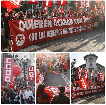 Miles de cántabros mostrarán su enérgico rechazo a las políticas del PP