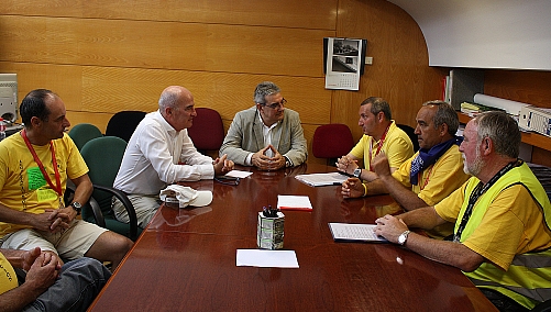 El PP recibe a miembros de la octava marcha de AMA