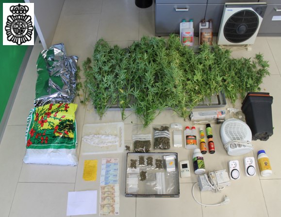 Desarticulado un “punto negro” de venta de marihuana en Santander