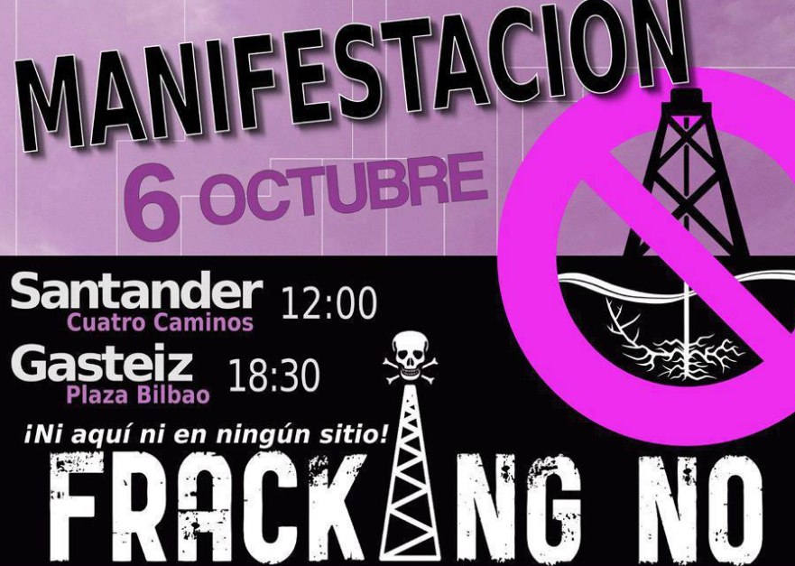 Convocada una manifestación contra el 'fracking'