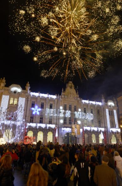  Santander estrena su iluminación navideña