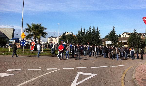 Paralizada la actividad en GSW durante el segundo día de huelga