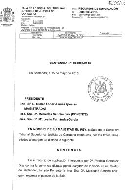 El TSJC confirma la nulidad del despido de una trabajadora embarazada despedida antes por el mismo motivo y empresa