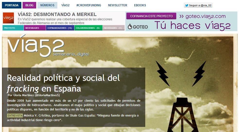  Un semanario digital organiza una campaña de ‘crowdfunding’ para cubrir las elecciones alemanas en directo