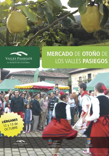 Mercado de Otoño de los Valles Pasiegos el 12 y 13 de octubre