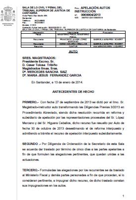 Rechazados los recursos de apelación de Marcano e Higuera contra la instrucción del caso de la Casa de los Gorilas