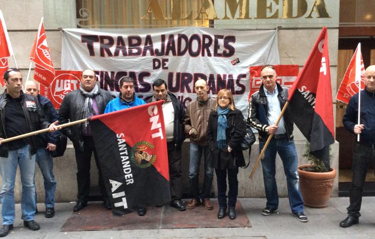 Termina sin acuerdo la reunión entre las empresas de fincas urbanas de Cantabria y los trabajadores