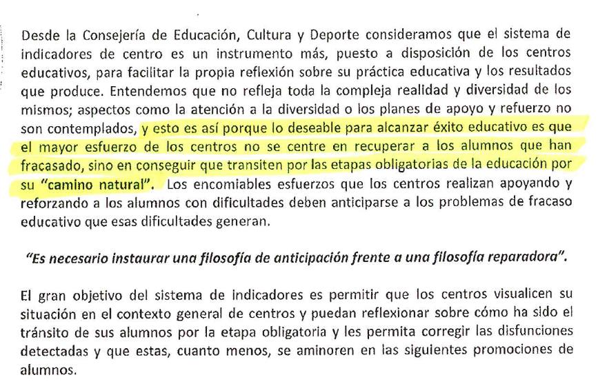 Educación tira la toalla con los alumnos que "han fracasado"