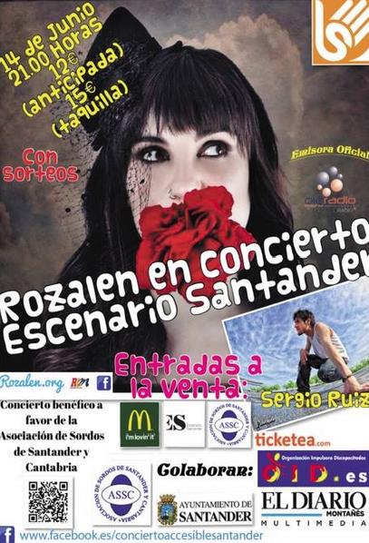  Rozalén, I Concierto Accesible en Santander