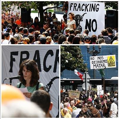 (Archivo) Marchas contra el 'fracking'