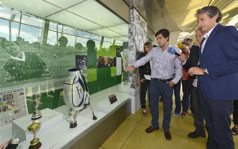  Inaugurado el módulo homenaje a Seve Ballesteros en el Museo del Deporte