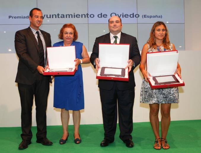  Santander recibe el premio Ciudades Digitales AHCIET en la categoría de Medio Ambiente