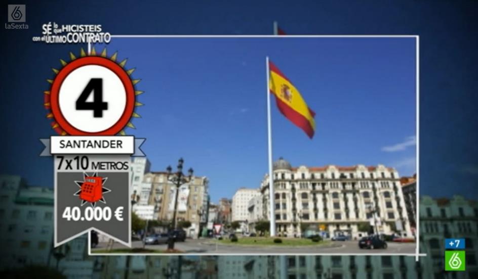  El Ayuntamiento de Santander pagó cuatro veces más por la bandera que ondea en Puertochico