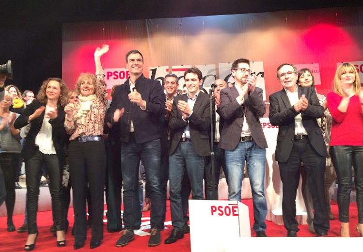  Pedro Sánchez: «Abramos un nuevo tiempo político en España y en Cantabria con políticos valientes que den la cara ante los ciudadanos”