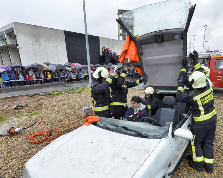  Jornada de puertas abiertas en el Parque Municipal de Bomberos de Santander