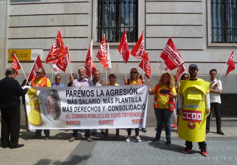  UGT y CCOO prevén más huelgas en Correos si la empresa no varía su ‘intransigencia’