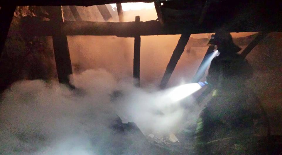  Extinguido el incendio de una cuadra en Rionansa