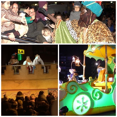 Los Reyes Magos inundan Cantabria de ilusión / Fotos: Cabalgatas de Torrelavega y Laredo