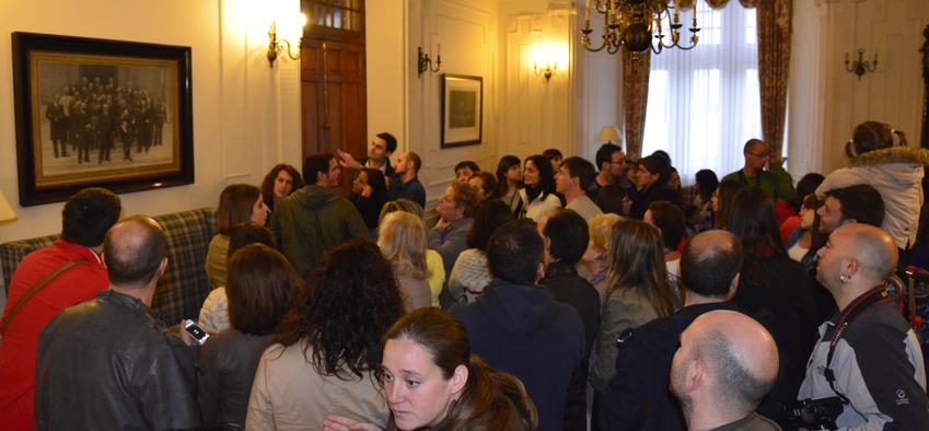 Cerca de 4.000 personas han visitado estos días el Palacio de la Magdalena