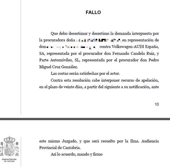 Desestimada una demanda contra Volkswagen porque las bajas emisiones no fueron la razón que motivó la compra