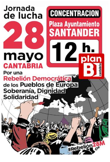 #Rebelión28M Europa en Santander