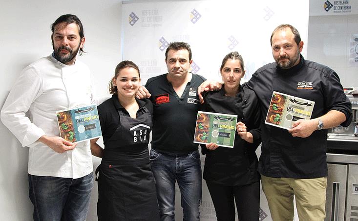 Asubio Gastro Bar gana el 13º Concurso Regional de Pinchos con su “Rosbeef”