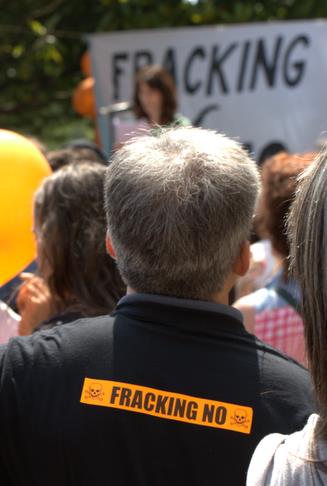 Manifestación contra el "fracking" (Archivo CANTABRIA DIARIO)