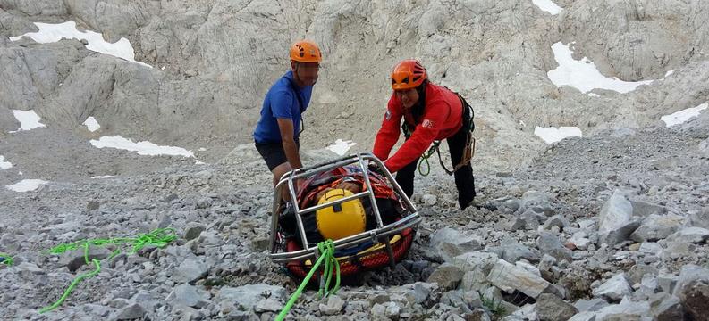 Rescatado un escalador herido en Picos de Europa