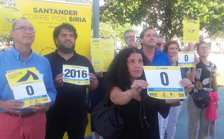 Cientos de personas correrán por Siria en Santander