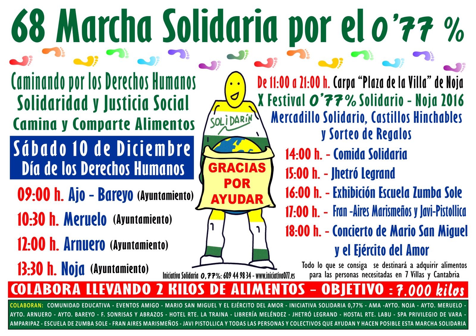 Organizada la 68 Marcha Solidaria por el 0,77%