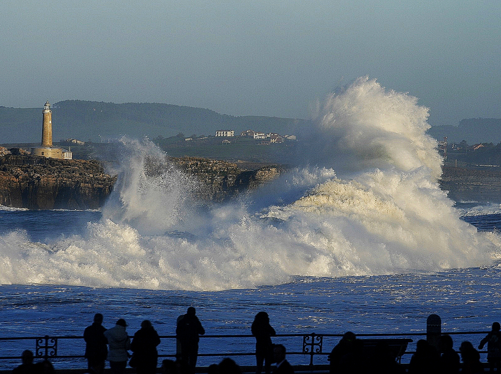 Cantabria, temporal en 2014