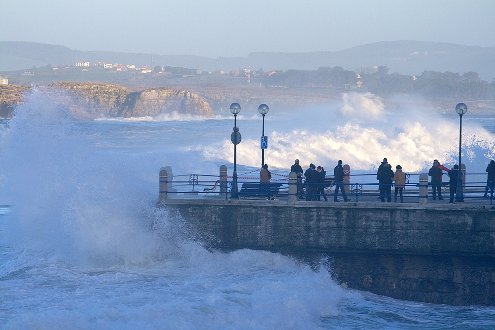 Temporal en Santander - Archivo CANTABRIA DIARIO