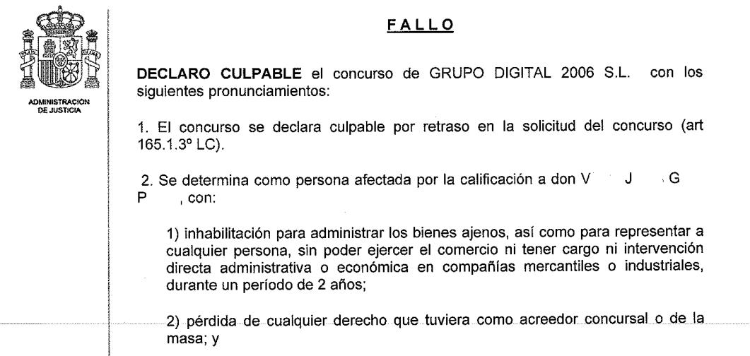 Víctor Gijón pone su cargo a disposición del Gobierno tras la sentencia que le inhabilita para administrar bienes ajenos