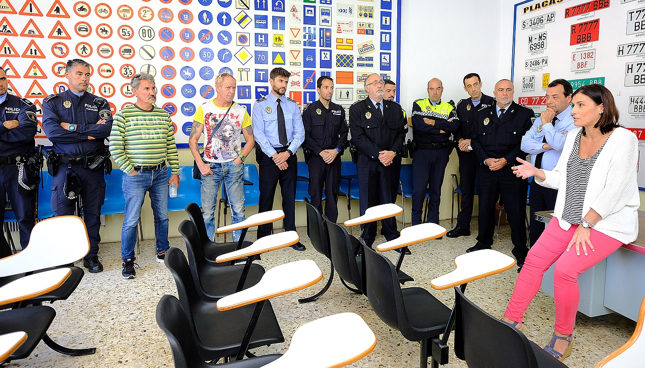 Gema Igual felicita a la Policía Local en el día de su patrono