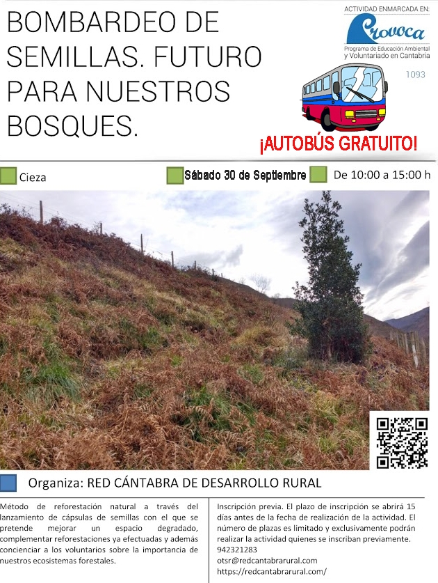 Reforestar Cieza a través del bombardeo de semillas