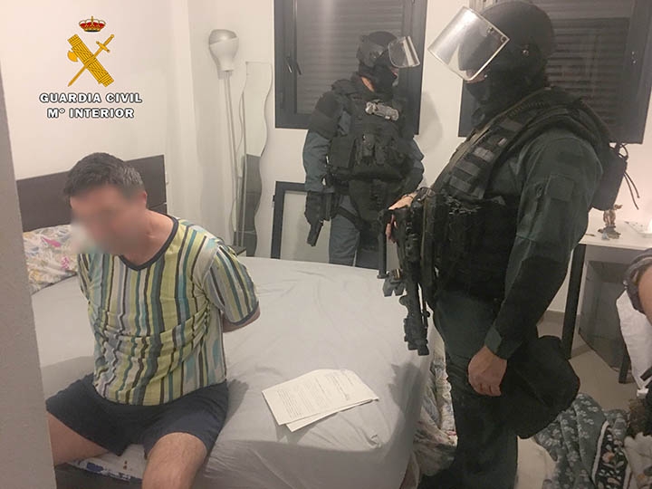 La Guardia Civil desarticula un peligroso clan de atracadores de entidades bancarias de Cantabria y otras provincias