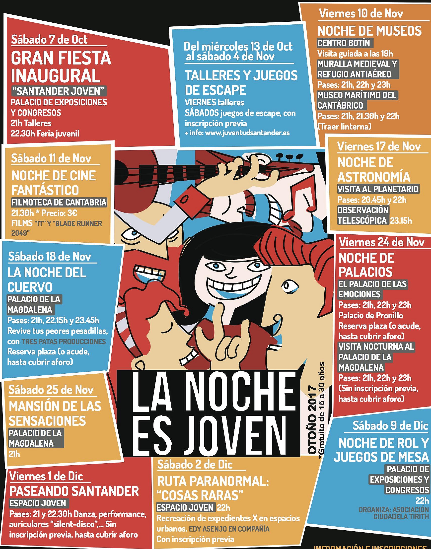  «La noche es joven» ofrece puertas abiertas en museos, visita al Centro Botín y a los centros del Anillo Cultural