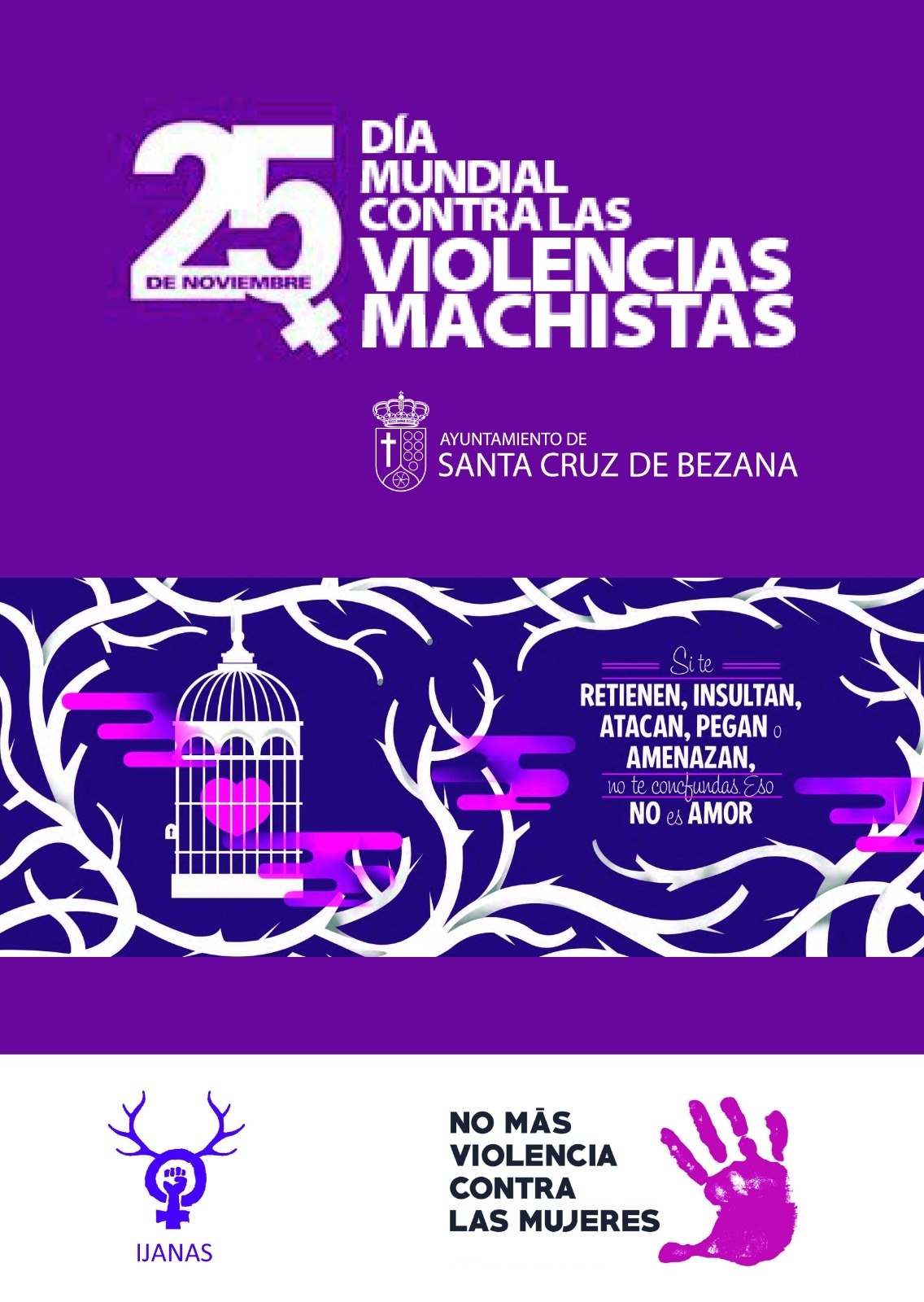 Bezana presenta su programa para el Día contra la violencia machista