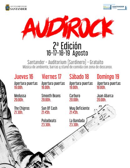  Medussa y The Chigros ofrecerán mañana la primera de las veladas musicales del Audirock