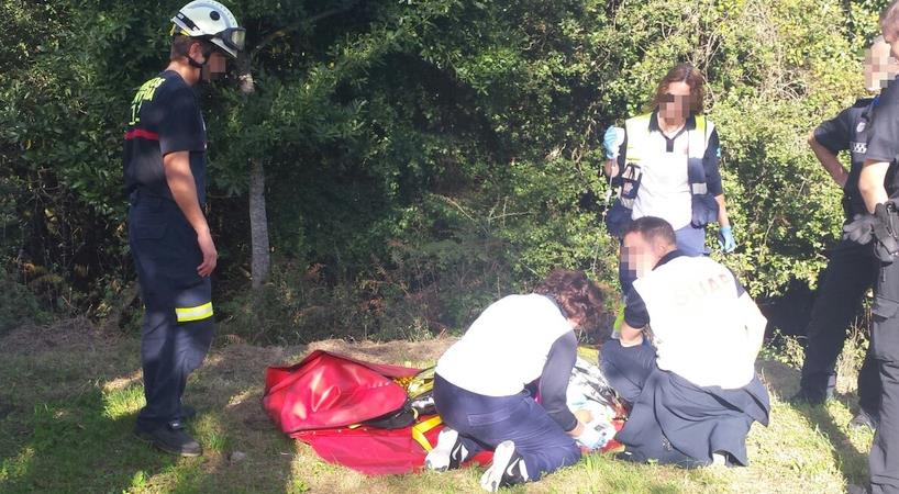 Evacuada una mujer tras sufrir una indisposición en el Monte Buciero