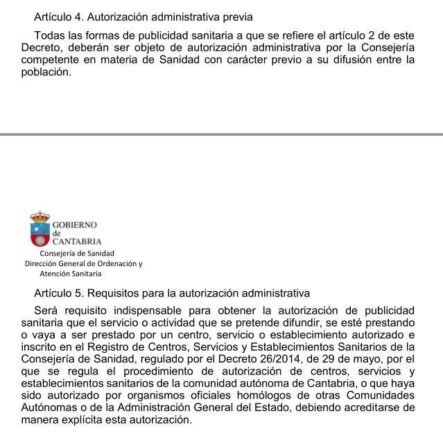  Cantabria prepara un decreto regulador de la publicidad sanitaria que podría erradicar las falsas terapias