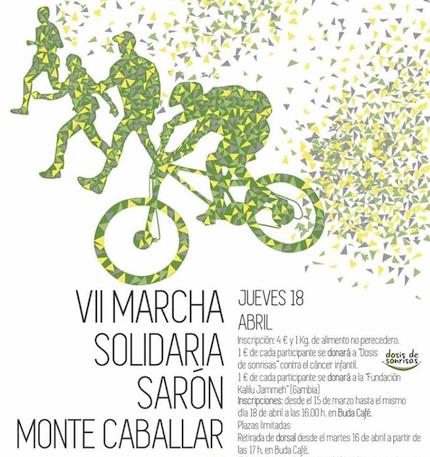  Sarón celebra la VII Marcha Solidaria Sarón Monte Caballar