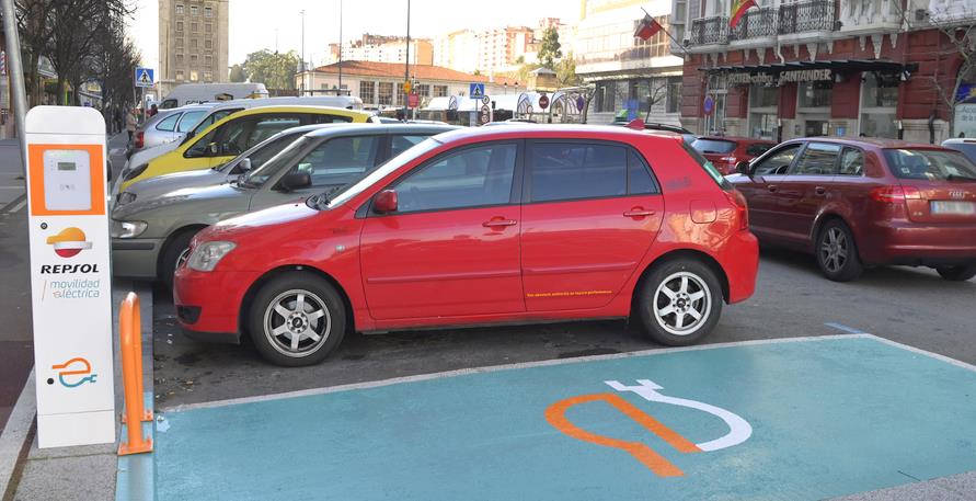  Renovados varios puntos de recarga para vehículos eléctricos